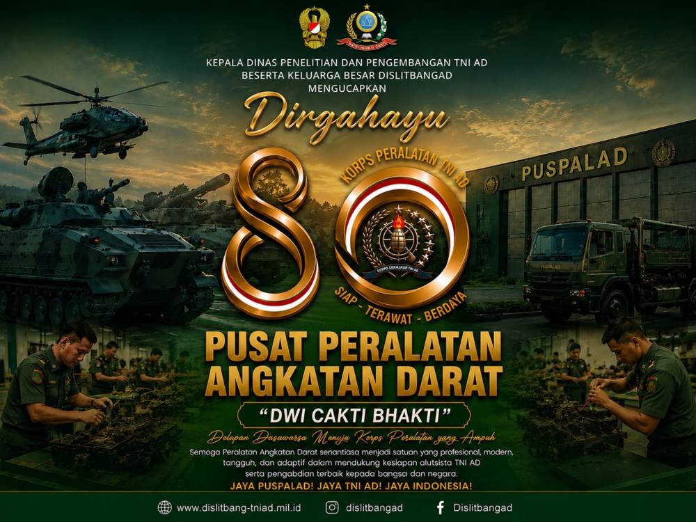 DIRGAHAYU KORPS PERALATAN ANGKATAN DARAT