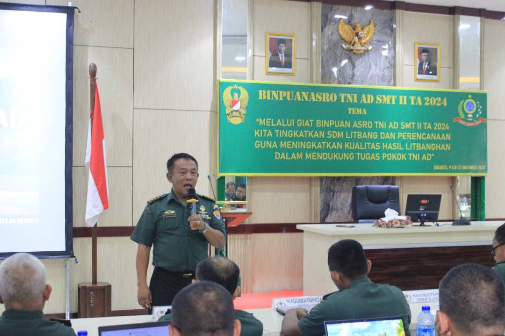 KEGIATAN BINPUAN ASRO MENGAJARKAN STRATEGI RISET OPERASI DLM PENGERAHAN SUMBER DAYA